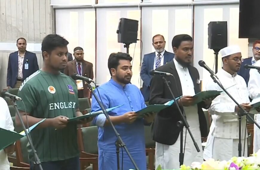 NCP MPs take oath as&hellip;