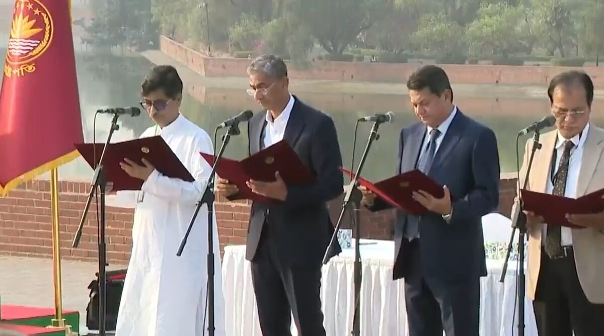 Shahid Uddin Chowdhury Annie takes oath as Water…