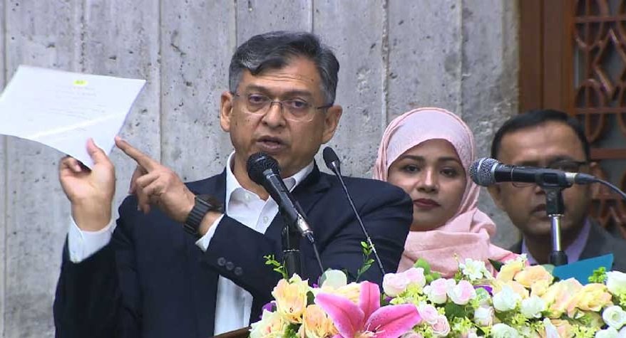 BNP MPs did not take the oath of…