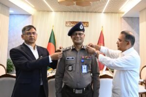 Prime Minister Tarique Rahman presents rank badge to&hellip;