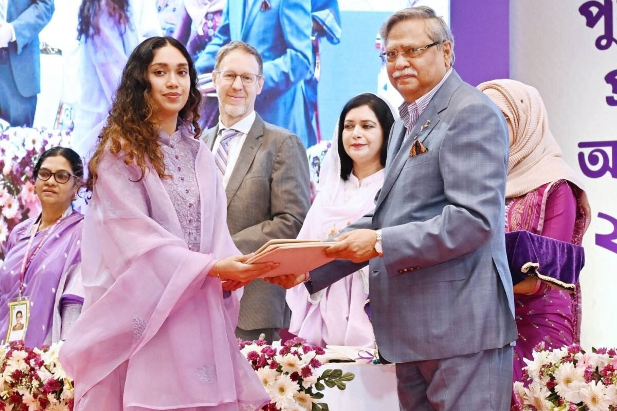 Begum Khaleda Zia’s granddaughter Jaima Rahman receives posthumous&hellip;