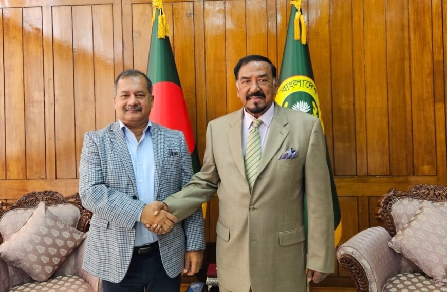 Courtesy Call by Information and Broadcasting Minister on the Hon’ble Speaker of the Jatiya Sangsad