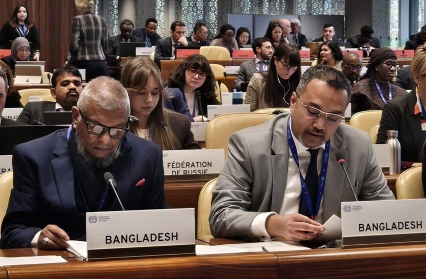 International Labor Organization (ILO) in Geneva congratulates and fully supports Bangladesh’s democratic government