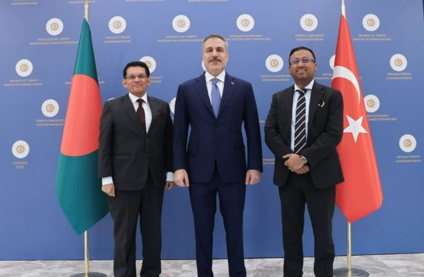 Bangladesh-Turkey meeting held in Ankara to deepen bilateral relations