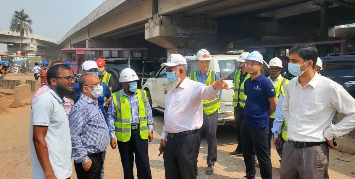 Bridge Secretary inspects Dhaka-Ashulia Elevated Expressway project area&hellip;
