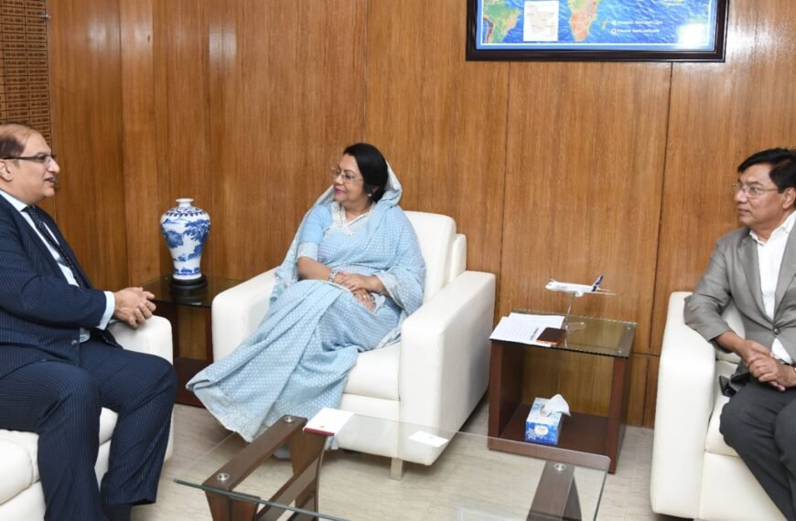 Pakistan Ambassador pays courtesy call on Honorable Minister and State Minister of the Ministry of Civil Aviation and Tourism