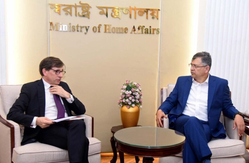 Home Minister seeks France’s cooperation in police reform and capacity building