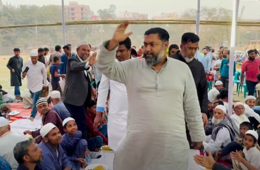 Gazipur-2 MP M Manjurul Karim Roni organized a month-long Iftar program