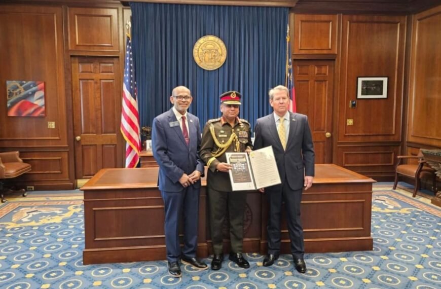 Army Chief Receives International Recognition for Contribution of Bangladeshi Peacekeepers