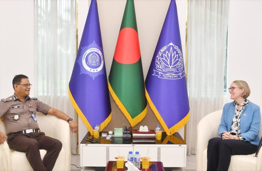 UK expresses interest in enhancing the capacity of Bangladesh Police