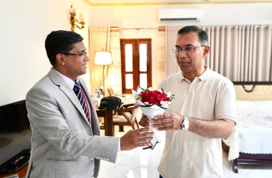 Prime Minister Tarique Rahman arrives in Bogra