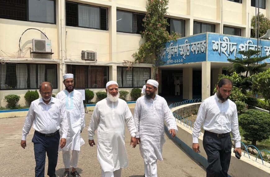 Opposition Leader Dr. Shafiqur Rahman MP visited SSC and equivalent examination centers