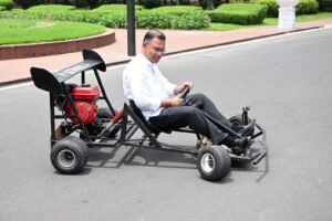 Prime Minister Tarique Rahman drives a go-kart (racing&hellip;