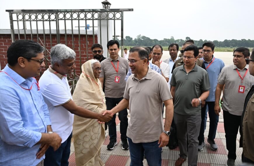 Prime Minister Tarique Rahman arrives in Jessore on state visit