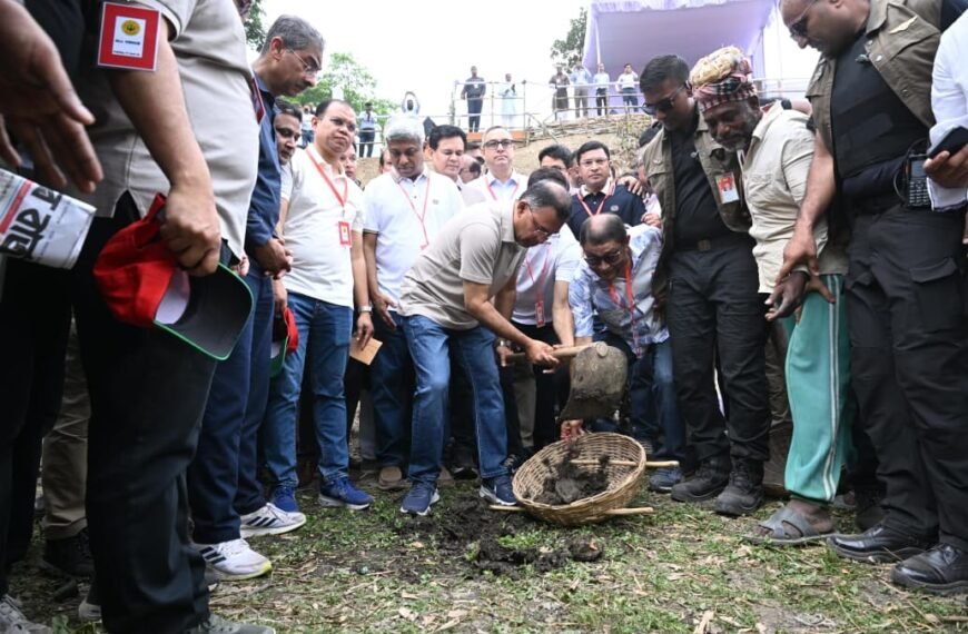 Prime Minister Tarique Rahman inaugurates re-excavation of Ulshi Canal in Sharsha, Jessore
