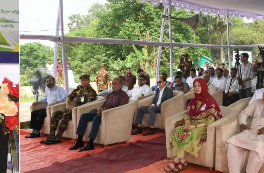 “We want to transform tree plantation into an individual movement, not a social one” – Road Transport and Bridges, Railways and Shipping Minister Sheikh Rabiul Alam, MP