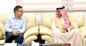Saudi Arabia’s Ambassador Meets Industries Minister