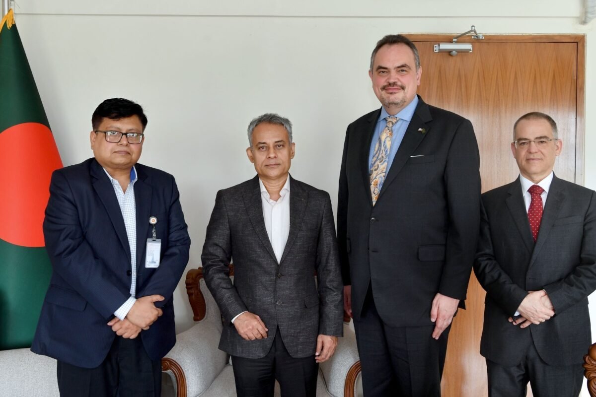 US Ambassador Brent T. Christensen pays courtesy call…