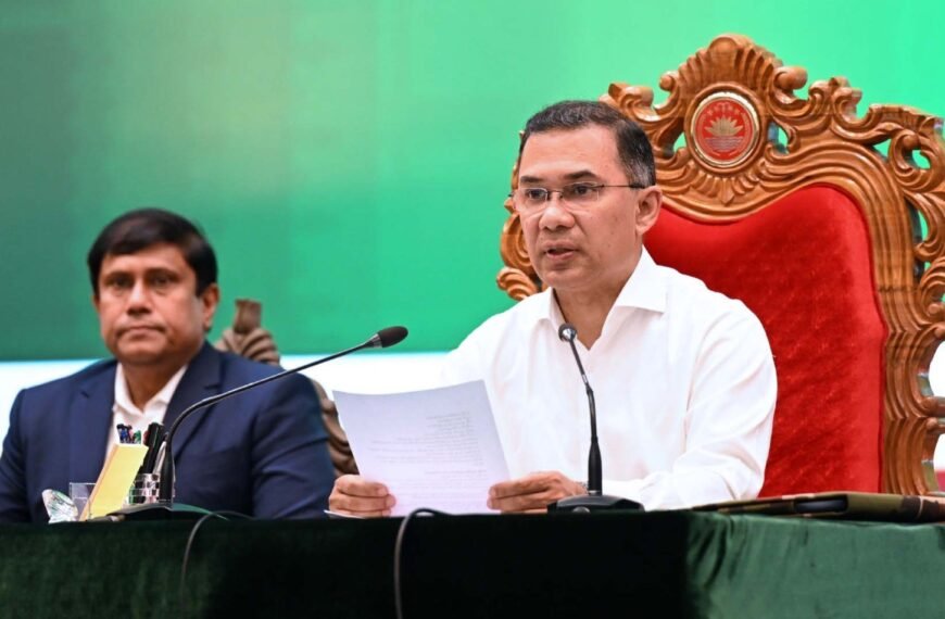 Prime Minister Tarique Rahman instructs armed forces to remain above party and opinion