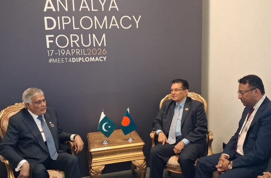 Bangladesh appreciates Pakistan’s role in resolving Gulf conflict