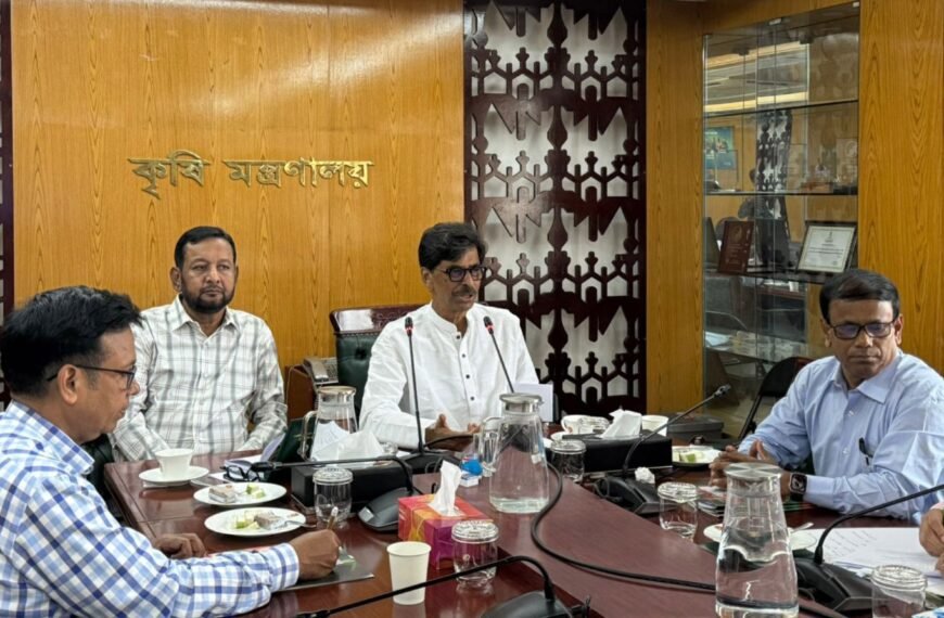 All-out measures have been taken to harvest paddy in Haor region on time: Agriculture Minister