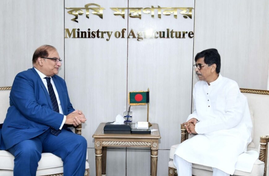 Pakistan interested in exporting agricultural machinery to Bangladesh