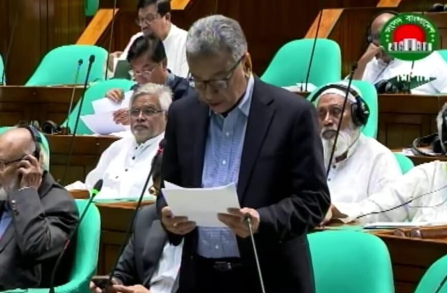 Government working on trillion dollar economy target, inclusive and sustainable framework: Finance Minister Amir Khasru Mahmud Chowdhury