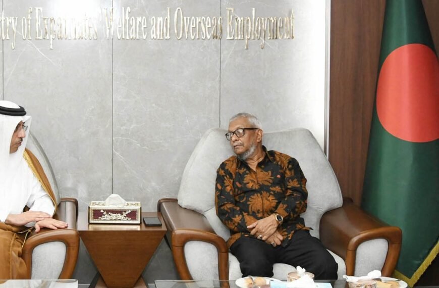Qatar expresses interest in hiring workers in four sectors from five technical training centers in Bangladesh
