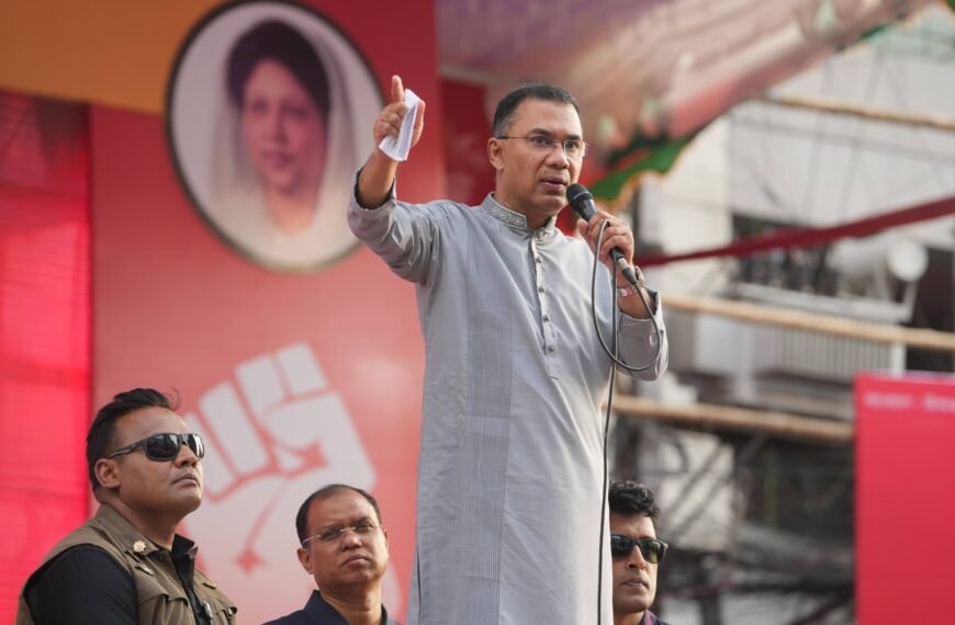 Prime Minister Tarique Rahman Calls for Nation-Building, Pays Tribute to Martyred Workers on International Workers’ Day