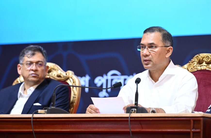 Prime Minister Tarique Rahman urges police to be humane to gain public trust