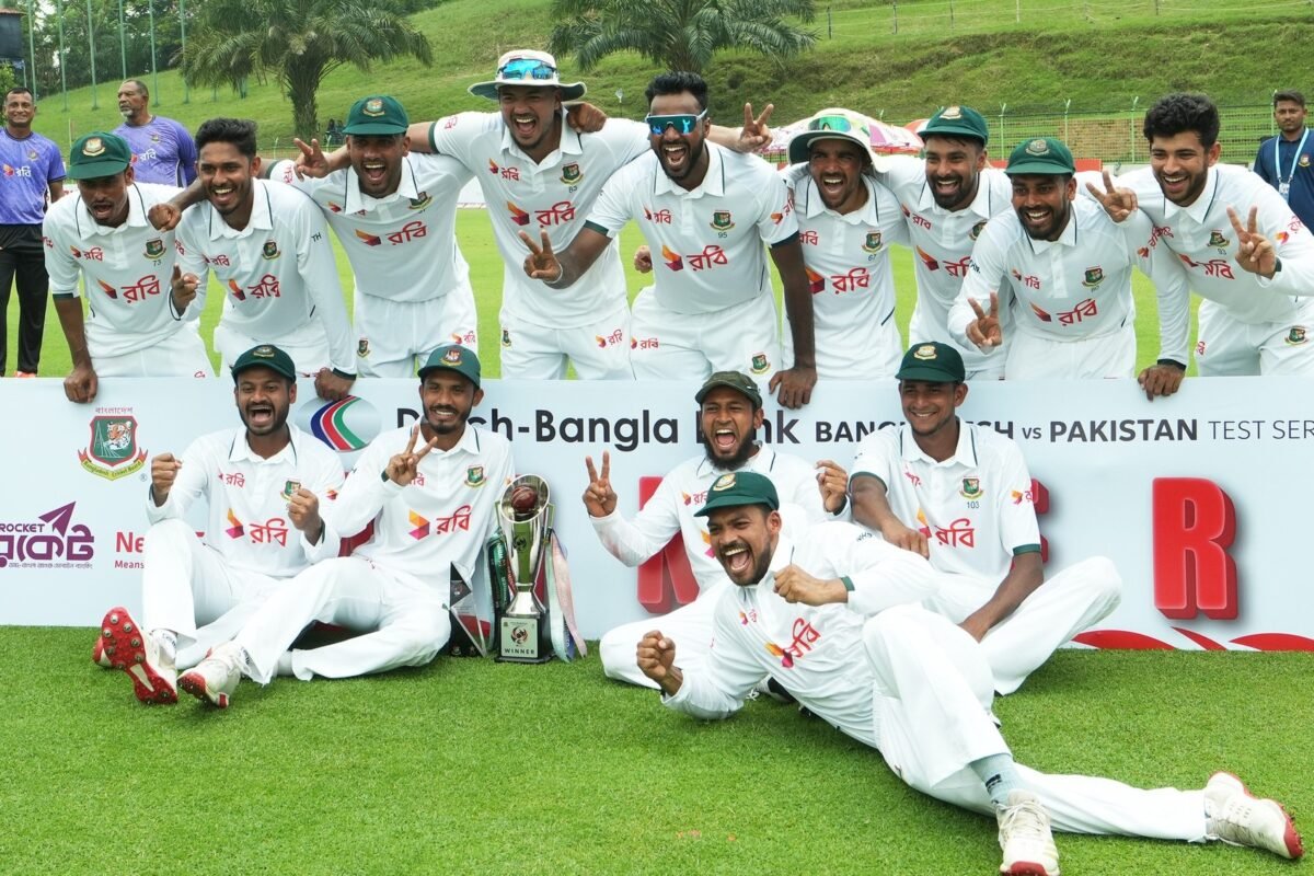Bangladesh wins Test series by defeating Pakistan