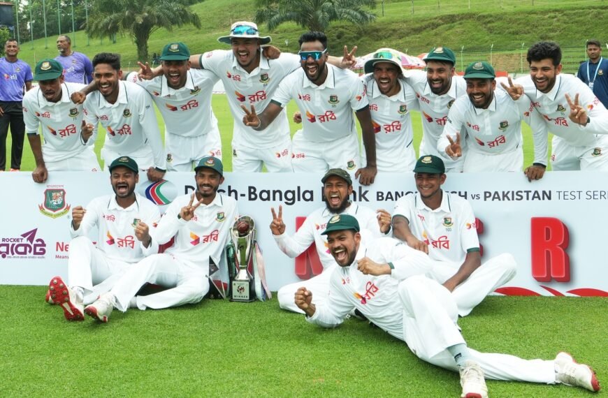 Bangladesh wins Test series by&hellip;