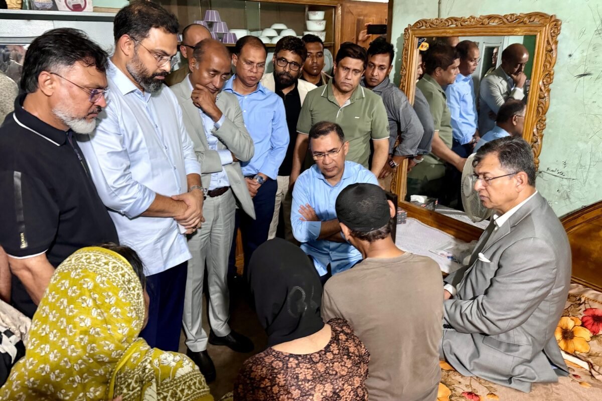 Prime Minister Tarique Rahman meets family of Ramisa,&hellip;