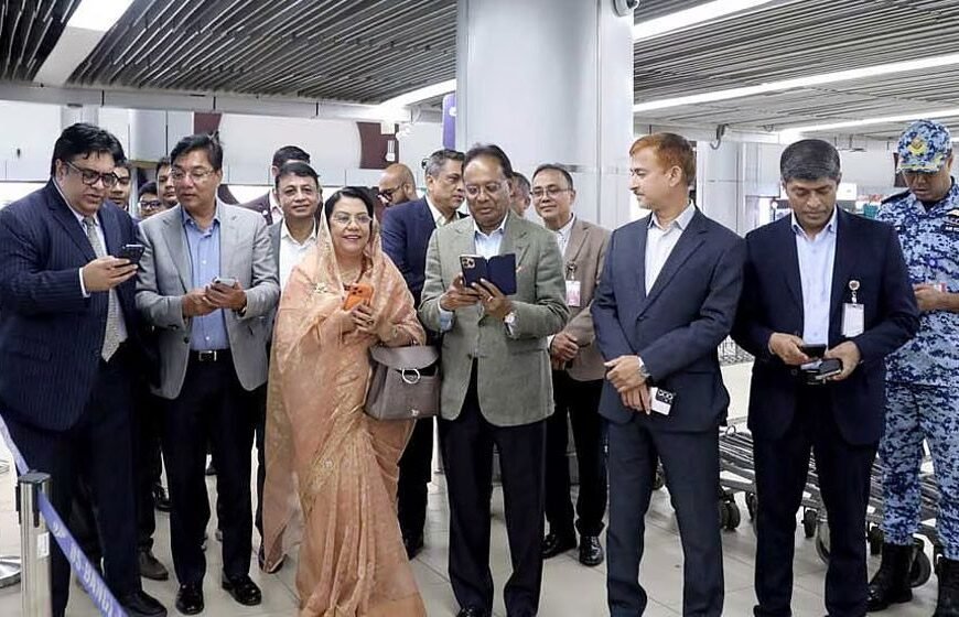 Civil Aviation and Tourism Minister Inaugurates Free Wi-Fi Service at Hazrat Shahjalal International Airport