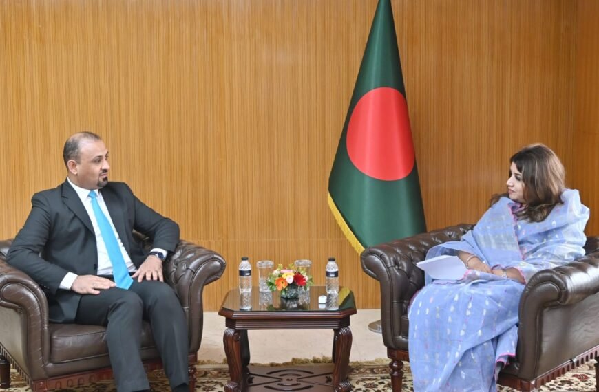 Bangladesh wants to further strengthen diplomatic and economic ties with Iraq