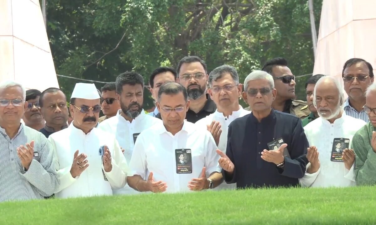Prime Minister Tarique Rahman pays tribute to martyred&hellip;