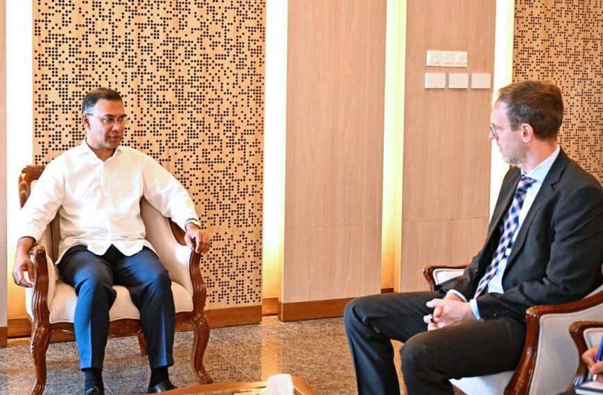 UNDP Resident Representative pays courtesy call on Prime Minister Tarique Rahman