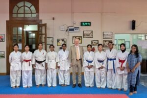 German Ambassador Visits Asian University for Women Campus