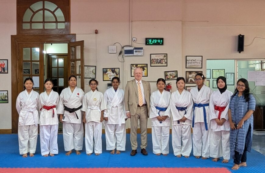 German Ambassador Visits Asian University for Women Campus