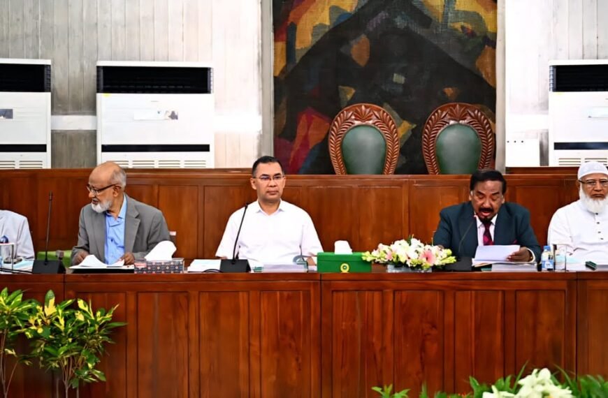 Meeting of the Advisory Committee of the National Assembly held under the chairmanship of the Prime Minister