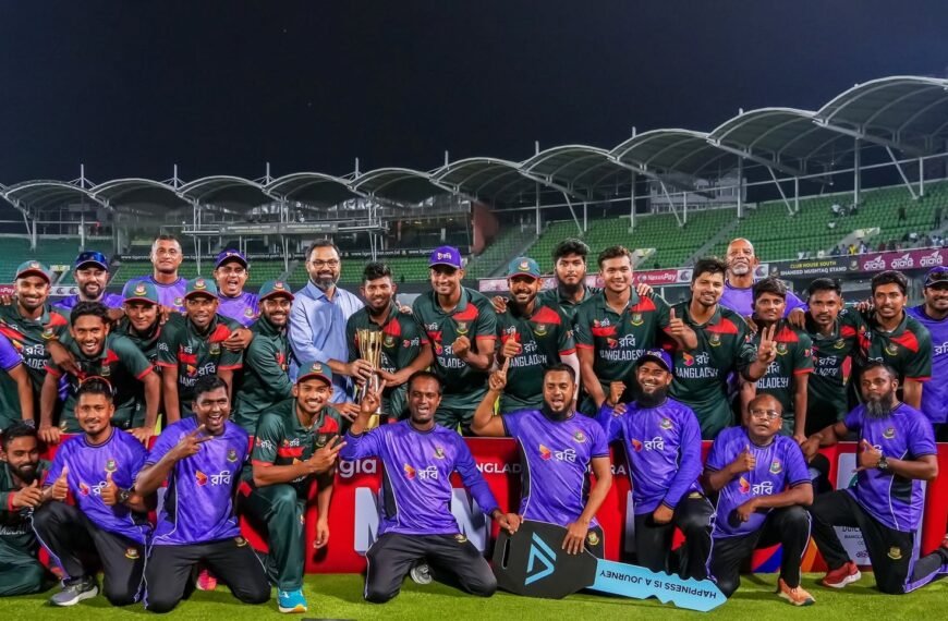 Bangladesh wins series 2-1 against Australia