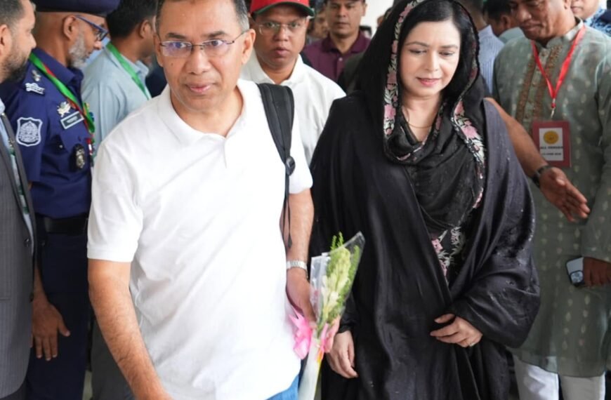 Prime Minister Tarique Rahman arrives in Cox’s Bazar