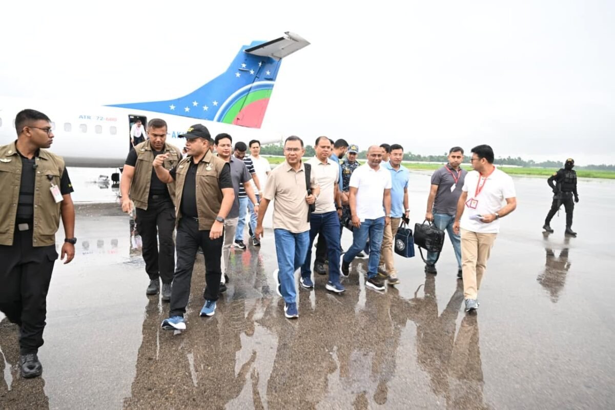 Prime Minister Tarique Rahman on his way to&hellip;