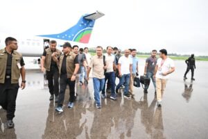 Prime Minister Tarique Rahman on his way to&hellip;