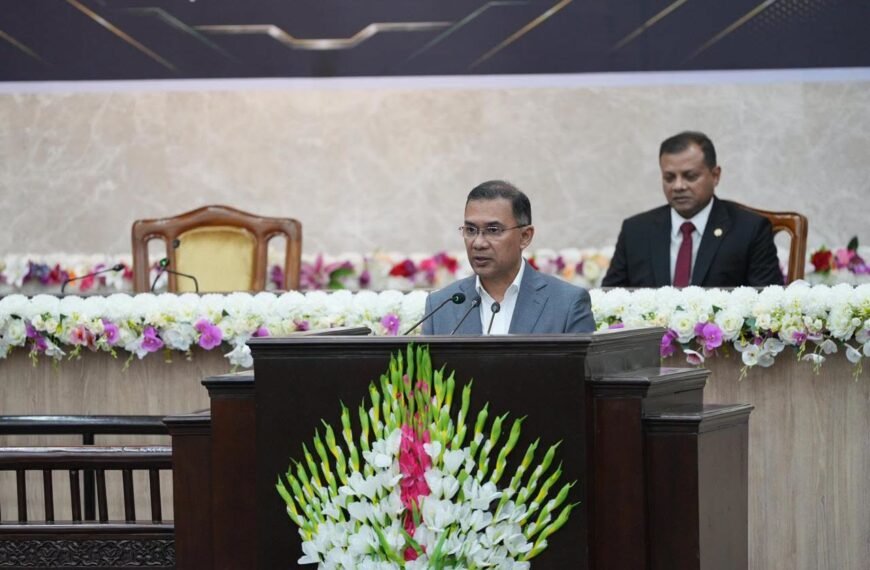 Prime Minister Tarique Rahman calls&hellip;