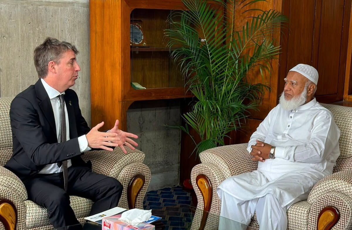Swedish Ambassador pays courtesy call on Opposition Leader