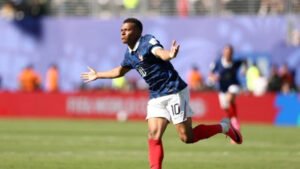 France starts World Cup mission with Mbappe’s double&hellip;