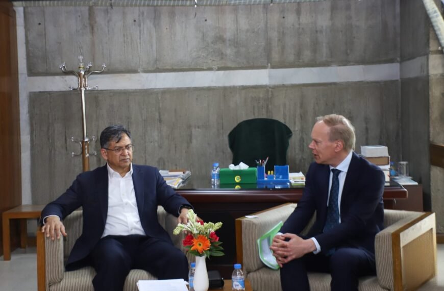 High-level delegation of the European Union paid a courtesy call on the Home Minister