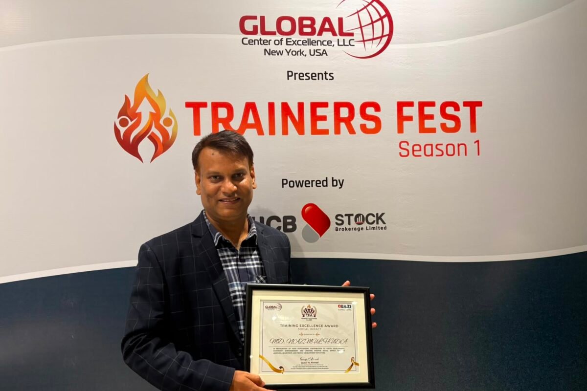 Nazmul Huda Receives Prestigious TFA Excellence Award
