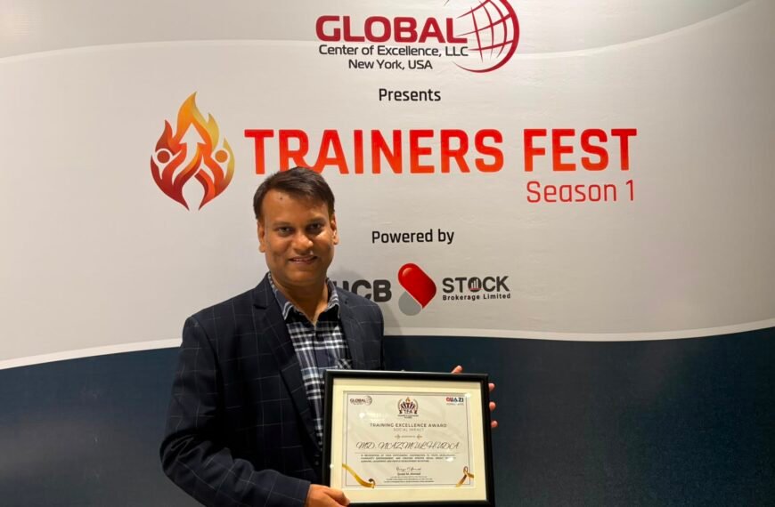 Nazmul Huda Receives Prestigious TFA&hellip;
